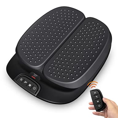 Snailax masajeador de pies con calor, Control Remoto, máquina de masaje de pies vibrantes ajustables, Fascitis plantar, descompresión