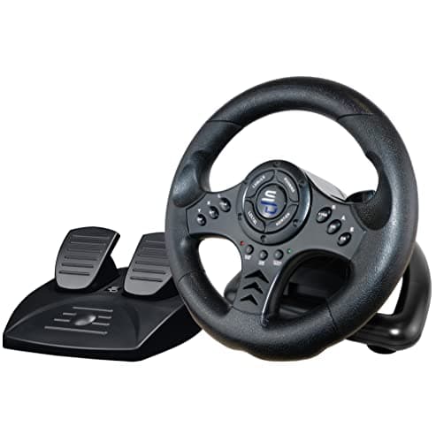 Subsonic - Superdrive, Volante De Carreras Sv450 Con Pedales, Cambio Y Vibración, Xbox X/Series, Switch, Ps4, Xbox One, Ps3, Pc (Programable Para Todos Los Juegos), Xbox Series X