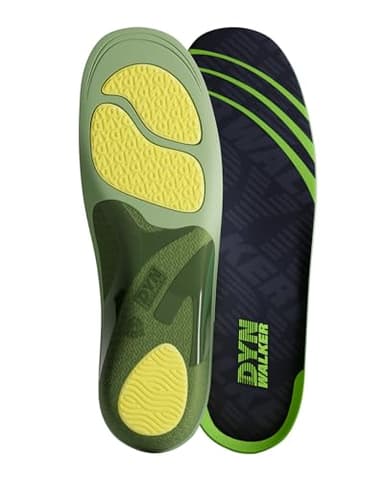 Plantillas Fascitis Plantar, DynWalker Plantillas Espolón, Alivio del Dolor en los Pies, Tendinitis del Tendón de Aquiles, Dolor Metatarsiano, Ciática, Unisex, XS