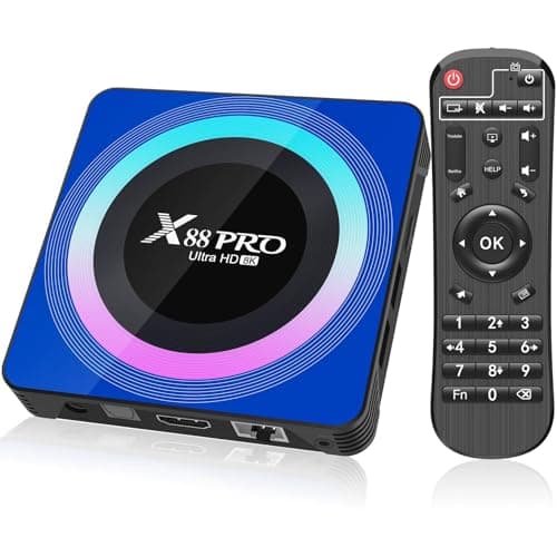 Android 13.0 TV Box, 4GB RAM 32GB ROM RK3528 Quad-Core Smart TV Box, supporto 2.4G / 5.0G Dual WiFi 6 BT 5.0，HDMI 8K Box TV Android