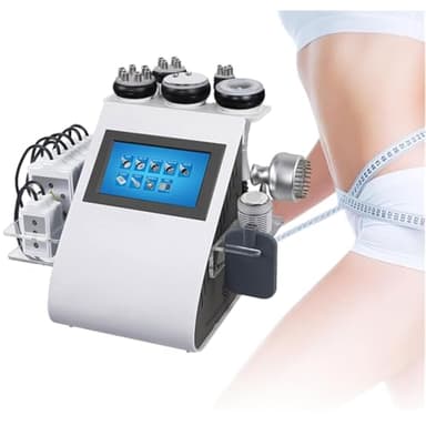 LIBRACTA Máquina De Cavitación 9 En 1, Dispositivo De Radiofrecuencia De Cavitación 40K, Máquina De Belleza De Chorro Grasa Multipolar, con Radiofrecuencia 9 En 1