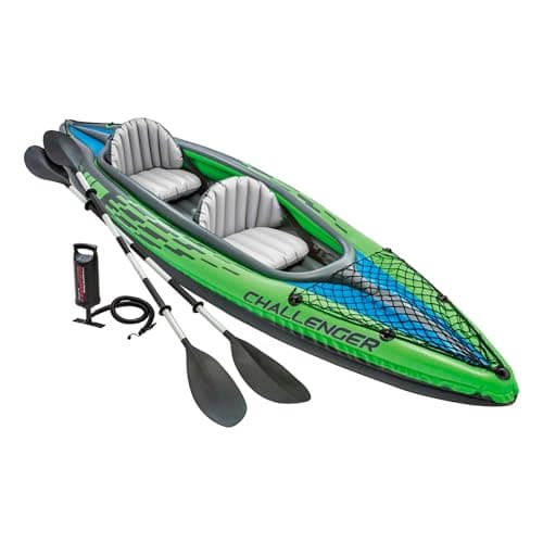 Intex 68306 - Kayak Hinchable Challenger k2 & 2 Remo - 351 x 76 x 38 cm