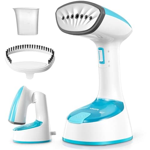 VINATO Plancha Vertical Vapor, Plancha de 1300 Vatios, Plancha Vertical y Horizontal, Calentamiento Rápido, Eliminación Rápida de Arrugas, Ideal Para Viajes y Uso Doméstico