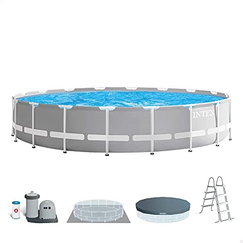 Intex 26732NP - Piscina desmontable redonda intex gama prisma frame 549x122 cm con depuradora