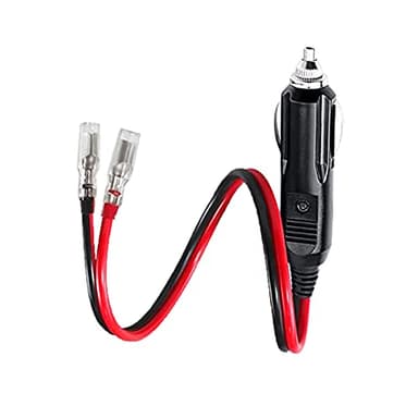 CYSSJF Enchufe Mechero 12V~24V | 10A Fusible, 22cm, Luz LED | Conector Mechero Coche, Cable Conector Macho 12V 10A | para Toma de Mechero Macho,para Coche/Barcos/Caravana (1PC, Macho)