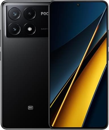 Xiaomi Poco X6 Pro Smartphone 12GB RAM 512GB ROM, Dimensity 8300-Ultra, 6.67” AMOLED Display, 5000mAh Battery 67W Turbo Charging, 64MP Triple Camera, Black