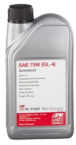 febi bilstein 21829 Aceite para engranajes SAE 75W (GL-4), paquete de uno