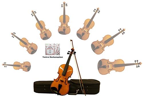 Violín para principiantes para niños, con marca Cuerdas y otros accesorios 1/16 hasta 4/4