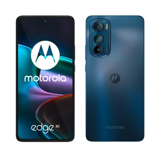 Motorola Edge 30, Pantalla 6.5 Inch OLED 144 Hz, OIS, grabación HDR10, Cámara High Res de 50 MP, Audio Dolby Atmos, Android 12, 8/256GB, procesador Snapdragon 778Gplus, 5G, Dual SIM, Color Gris