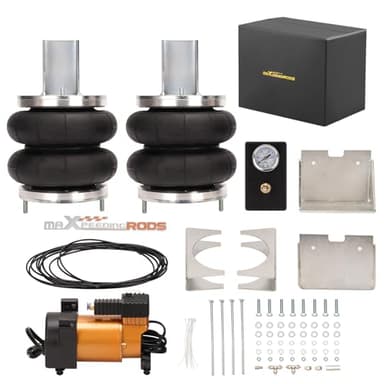 maXpeedingrods 2 muelles de aire con kit de compresor de 12 V para Iveco Daily 35S 35L 2006-2014
