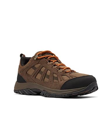 Columbia Redmond 3 Zapatillas De Senderismo Y Trekking para Hombre, Marrón (Saddle x Caramel), 42.5 EU