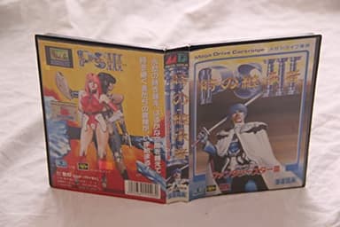 PHANTASY STAR III 3 SEGA Mega Drive Japan Original with Manual Game G-5503