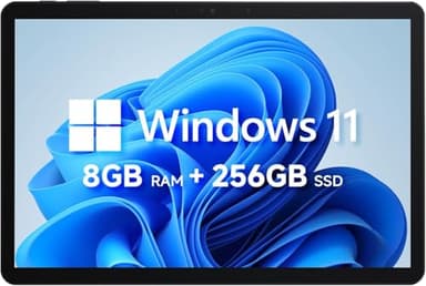 FKONGD Pantalla IPS Hi10 X1 de 10.1 pulgadas FHD (1280 x 800) Intel Celeron N100 CPU 8 GB RAM 256 GB ROM Windows 11 Tablet PC con Micro-HD (solo tableta)