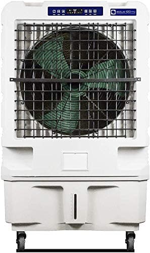 M Confort Eolus 120 - Pro Climatizador Evaporativo Portátil, 450 W, 150 m², 3 Velocidades, Máximo Caudal 12000M³/H, Ventilador Axial, 135 x 83 x 57 cm