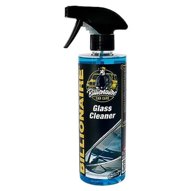 S SUMEX Billionaire Glass Cleaner Limpiacristales Coche Triple Acción Limpia Desengrasa y Abrillanta Efecto Autosecado No Empaña con Pistola de Espuma 500ml