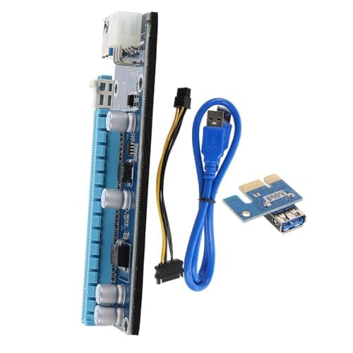 HOMSFOU Tarjeta gráfica Externa para portátil Tarjeta gráfica Gaming Tarjeta gráfica para Juegos gpu Externa para computadora portátil Tarjeta pcie Accesorios de Oficina gráficos pcie USB