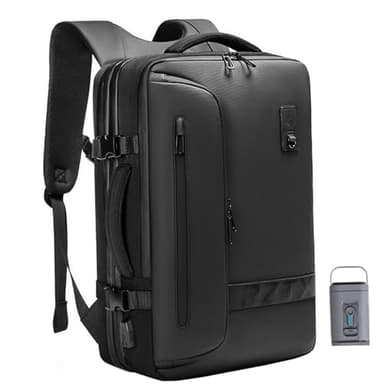 Blogiiup Mochila al vacío al Aire, Mochila de vacío, Bolsa de Viaje de Almacenamiento de vacío 22L-45L con múltiples Bolsillos, Mochila para Viajar, Mochila de Aire, con Bomba