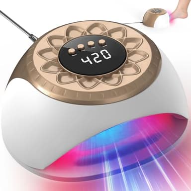 iKeener Dispositivo Laser Hongos Uñas Pies, FDA Aprobado 15 * 470nm Lumière Bleue et 42 * 650nm Lumière Rouge Tratamiento Laser Hongos Unas Pies el Tiempo es Djustable, Efectiva para Hongos Uñas Pies