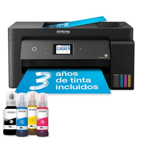 Epson EcoTank ET-15000, Impresora WiFi A3 Multifunción de Alto Rendimiento, Impresión a Doble Cara Automática (Dúplex)