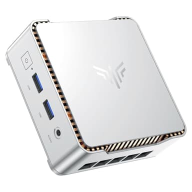 NiPoGi E2 Mini PC W-11 Pro,Ιntel Alder Lake N97(Defeat N100/Ν95,hasta 3.6GHz),16GB DDR4/512GB M.2 SSD,Mini Ordenadore 4K@60Hz Dual Display,HDMI 2.0/DP/WiFi/BT,Mini Computadora para Negocios/Escuela