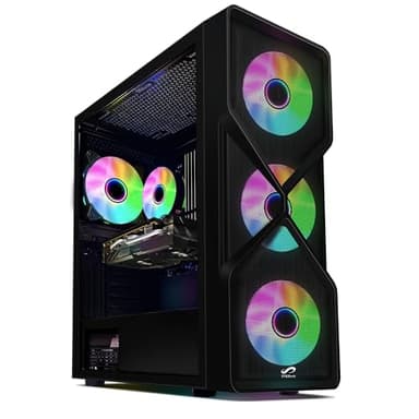 STGsivir ,PC Gaming,Ordenador de sobremesa Core i7 up to 3.9GHz,GeForce RTX 2060 Super 8GB GDDR6,16GB RAM,1T SSD,WiFi,BT 5.0,4 Fans,Windows 10 H64