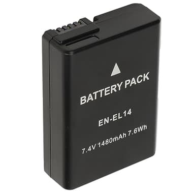 Batería EN EL14 para Cámara Nikon D3100 P7000 D5100 P710, Batería de Repuesto para Cámara Digital, 1480 MAh 7,4 V, Accesorios para Cámara, Velocidad de Carga Más Rápida