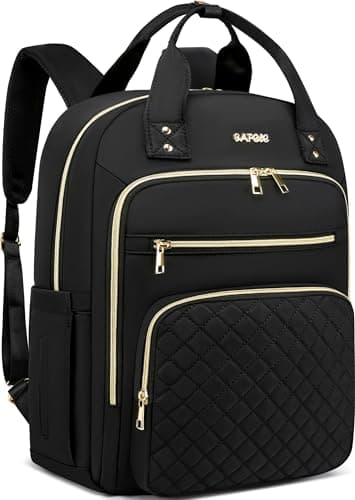 Cafele Mochila de profesor universitario de 17,3 pulgadas con computadora portátil con Puerto usb, mochila de computadora portátil antirrobo de viaje, mochila de hombro