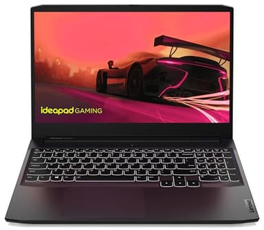 Lenovo IdeaPad Gaming 3 Gen 6 - Ordenador Portátil 15.6" FullHD (AMD Ryzen 5 5600H, 8GB RAM, 512GB SSD, NVIDIA GeForce RTX 3050-4GB, Sin Sistema Operativo) Negro -Teclado QWERTY Portugués