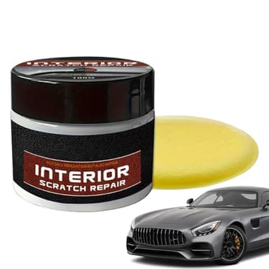 Restaurador De Plasticos Interior Coche, Kit Para Reparar Rayaduras Con Protección UV, Reparación De Rayaduras Menores, Eliminador De Rayaduras De Interior De Coche, Portátil Reparar Rayaduras
