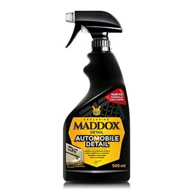 Maddox Detail - Limpiador de Salpicaderos Coche Efecto Satinado | Hidratante, Restaurador y Protector Interior | Limpia Salpicadero Coche Anti-Polvo | Automobile Detail 500ml