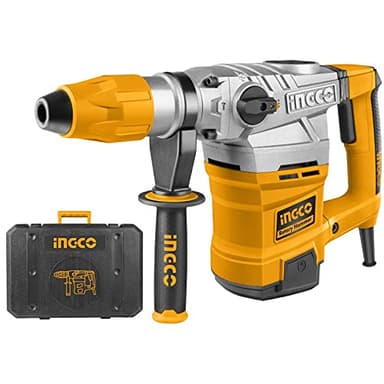 Martillo demoledor rotativo 1600 W, SDS, máx. con maletín Ingco Rh16008