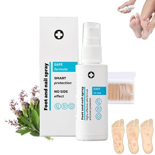 Eeiiey tratamiento de hongos para uñas y pies, soluciones totalmente naturales y potentes para pies, suero de uñas para crecimiento y fuerza (1 unidad)