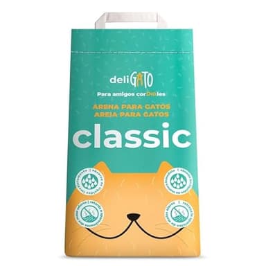 DIA DELIGATO arena para gatos absorbente bolsa 5 Kg