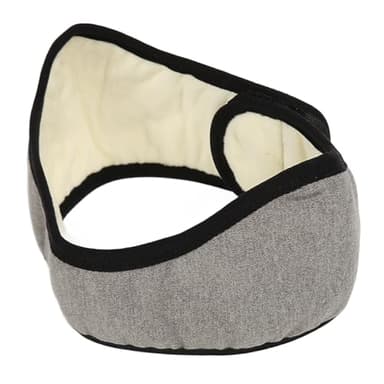 LUCKDANO Orejeras Insonorizadas para Dormir, Orejeras con Reducción de Ruido para Dormir, Protección para los Oídos, Orejeras Cálidas Ajustables para Hombres y Mujeres (GRAY)