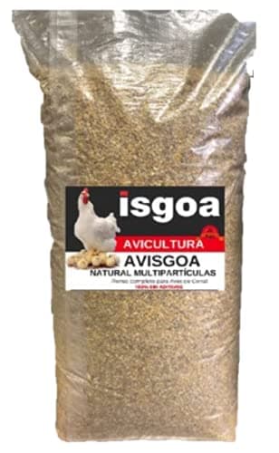 25 kgs Gallinas, Pollos. AVISGOA PIENSO SIN ADITIVOS MULTIPARTICULAS