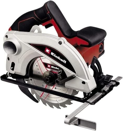 Einhell Sierra circular manual TC-CS 1250 (1250 W, Ø165 x Ø16 mm hoja de sierra de metal duro, ajuste sencillo y sin herramientas, cuña de separación, conexión de aspiración de polvo)
