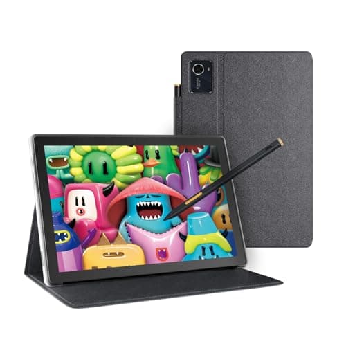 HUION Kamvas Slate 10 Tableta de Dibujo Independiente con Pantalla Laminado Completo, Tableta Gráfica FHD de 10,1" y Lápiz óptico de 4096 Niveles, Android 12, 8GB + 128GB para Artista Principiante
