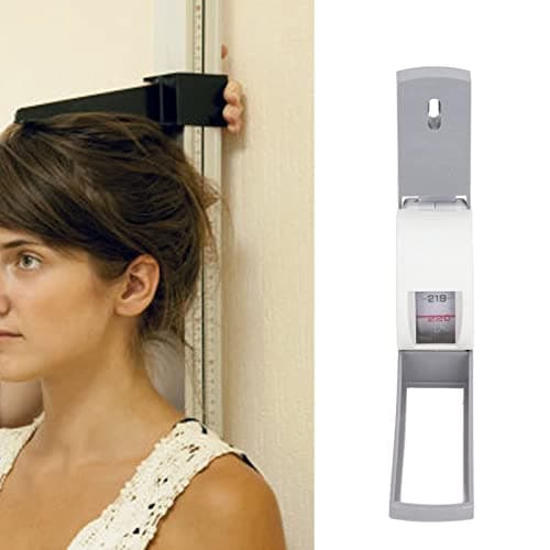 Medidor de altura portátil para pared, medidor de altura retráctil, adultos, crecimiento corporal, estatura, altímetro, equipo auxiliar, 2,2 metros