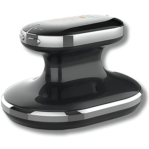 Dispositivo de Radiofrecuencia Facial y Corporal - Aparato Masajeador Corporal Profesional - Masajeador Facial Antiarrugas - Maquina Anti Flacidez con Tecnología de Electroestimulación EMS y Luces LED
