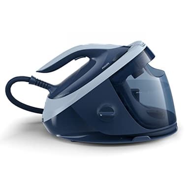 Philips PerfectCare Serie 7000 Generador de Vapor - 2100 W, Salida de Vapor de 600 g, 8,0 Bares de Presión, Tecnología OptimalTEMP, Depósito de 1,8 l, Azúl Marino/Azúl oscuro (PSG7030/20)