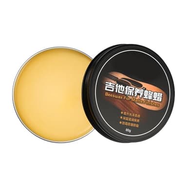 Barniz para guitarra de madera, cera para guitarra de madera,Limpiador de cuidado de guitarra 80 g | Cera de abeja multifuncional para cuidado de guitarra, barniz para instrumentos musicales en
