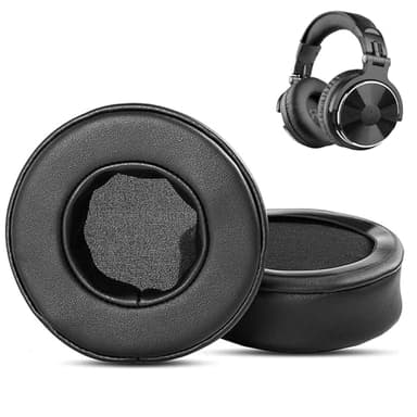 Almohadillas ACCOUTA compatibles con los Auriculares Oneodio Studio PRO-10 PRO-30 PRO-50, reemplazo de Almohadillas para Auriculares con Cuero de proteína más Suave y Espuma con Memoria.