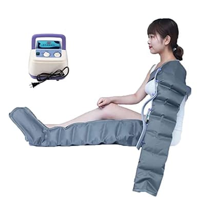 Máquina De Masaje De Presión De Aire Eléctrico De 8 Cámaras, Máquina De Masaje De Cintura, Brazo, Piernas Y Tobillos, Máquina De Masaje De Pantorrilla para Relajar La Circulación Sanguínea