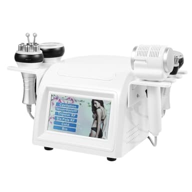 Dispositivo adelgazante 40K celulitis masajeador 6 en 1 cavitación radiofrecuencia dispositivo y cuerpo máquina de belleza reafirmante y modelado piel reafirmante para cuerpo y rostro