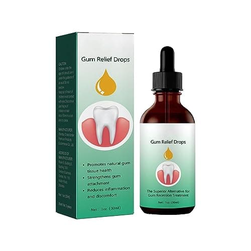 Gotas Regeneradoras de Encías 30ml, Gel Regenerador de Encías, Gotas for el Crecimiento de las Encías, Reparación del Crecimiento de las Encías, Revitaliza tus Encías Fácilmente (1 Pcs)