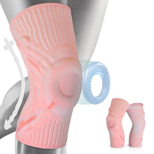 Rodillera Artrosis Rodilla Mujer, rodilleras rotulianas menisco y ligamento, compresión para el dolor articular, desgarro menisco, tendinitis, correr, crossfit, postoperatoria de neopreno