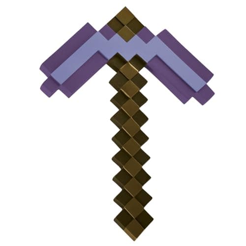 Accesorio para disfrazarse Minecraft Encantado Pico, Producto oficial de Minecraft con licencia de DISGUISE, Diseño detallado de pico encantado, Ligero, Perfecto para Halloween o Carnaval, 40cm