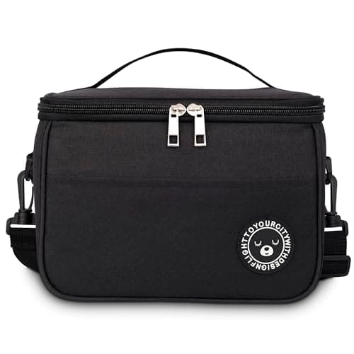 BALIGO Bolsa Termica Porta Alimentos 6.4L, Bolsa Comida Trabajo, Bolsa Porta Alimentos, Bolsa Isotermica Porta Alimentos, Bolsa Termica Comida Trabajo, Lunch Bag Oficina Viaje Picnic