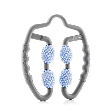 InnovaGoods® Rodillo masaje muscular rotación de 360º, masajeador anticelulítico para piernas, Brazos cadera, masajeador anticelulitico combate la celulitis y reafirma la piel mejorando su aspecto.