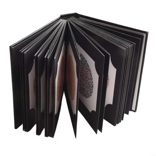 Jonikuper Libro de prueba de daltonismo de 38 platos - Álbum de detección de visión del color Ishihara actualizado 2024 para deficiencia de color congénita y rojo-verde